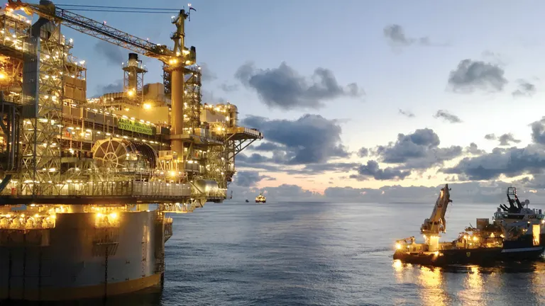 Aasta oil rig in Norway